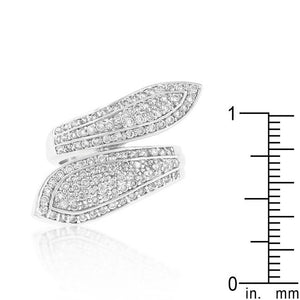 Pave Wrap Ring - Jewelry Xoxo