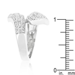 Pave Wrap Ring - Jewelry Xoxo