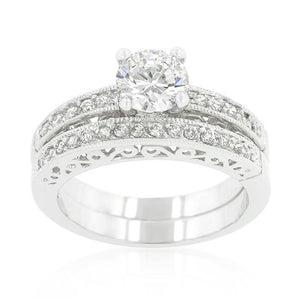 Filigree Engagement Set - Jewelry Xoxo