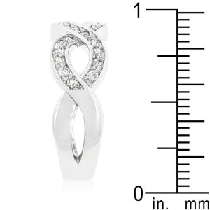 Cubic Zirconia Infinity Band - Jewelry Xoxo