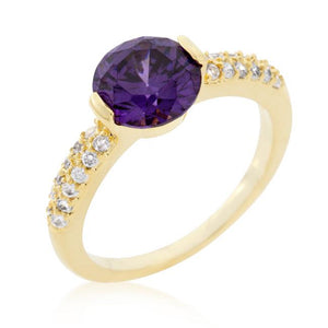 Purple Isabelle Engagement Ring - Jewelry Xoxo