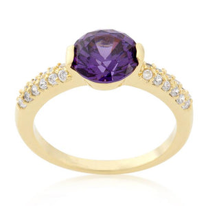 Purple Isabelle Engagement Ring - Jewelry Xoxo