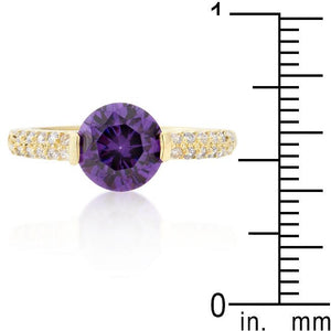 Purple Isabelle Engagement Ring - Jewelry Xoxo