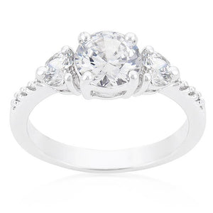 Graduated Engagement Classic Ring - Jewelry Xoxo