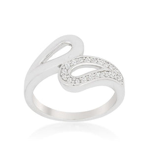 Fancy Split Shank Contemporary Ring - Jewelry Xoxo