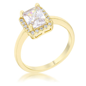 Mariane 2ct CZ 14k Gold Classic Ring - Jewelry Xoxo