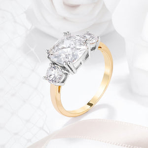 The Cushion Cut Royal Ring - Jewelry Xoxo