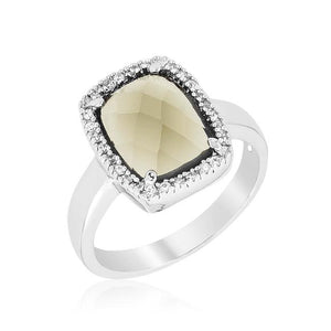 Smokey Topaz Fashion Ring - Jewelry Xoxo