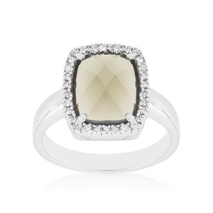 Smokey Topaz Fashion Ring - Jewelry Xoxo