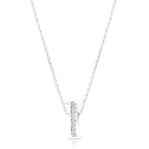 Pave Initial L Pendant - Jewelry Xoxo