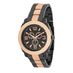 Mens Chronograph Metal Watch - Jewelry Xoxo