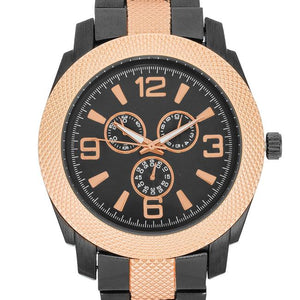 Mens Chronograph Metal Watch - Jewelry Xoxo