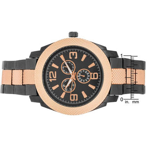 Mens Chronograph Metal Watch - Jewelry Xoxo