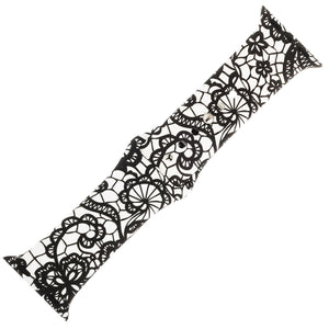 Modern Lace Silicone Sports Watch Band 38mm - Jewelry Xoxo