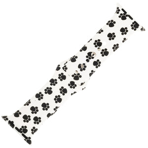 Paw Print Silicone Sports Watch Band 38mm - Jewelry Xoxo