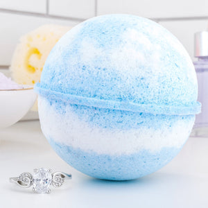 Cotton Blossom Jewelry Bath Bomb - Jewelry Xoxo