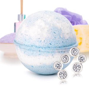 Cotton Blossom Jewelry Bath Bomb - Jewelry Xoxo