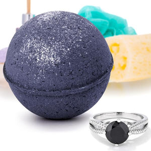 Midnight Sapphire Jewelry Bath Bomb - Jewelry Xoxo