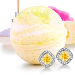 Piña Colada Jewelry Bath Bomb - Jewelry Xoxo